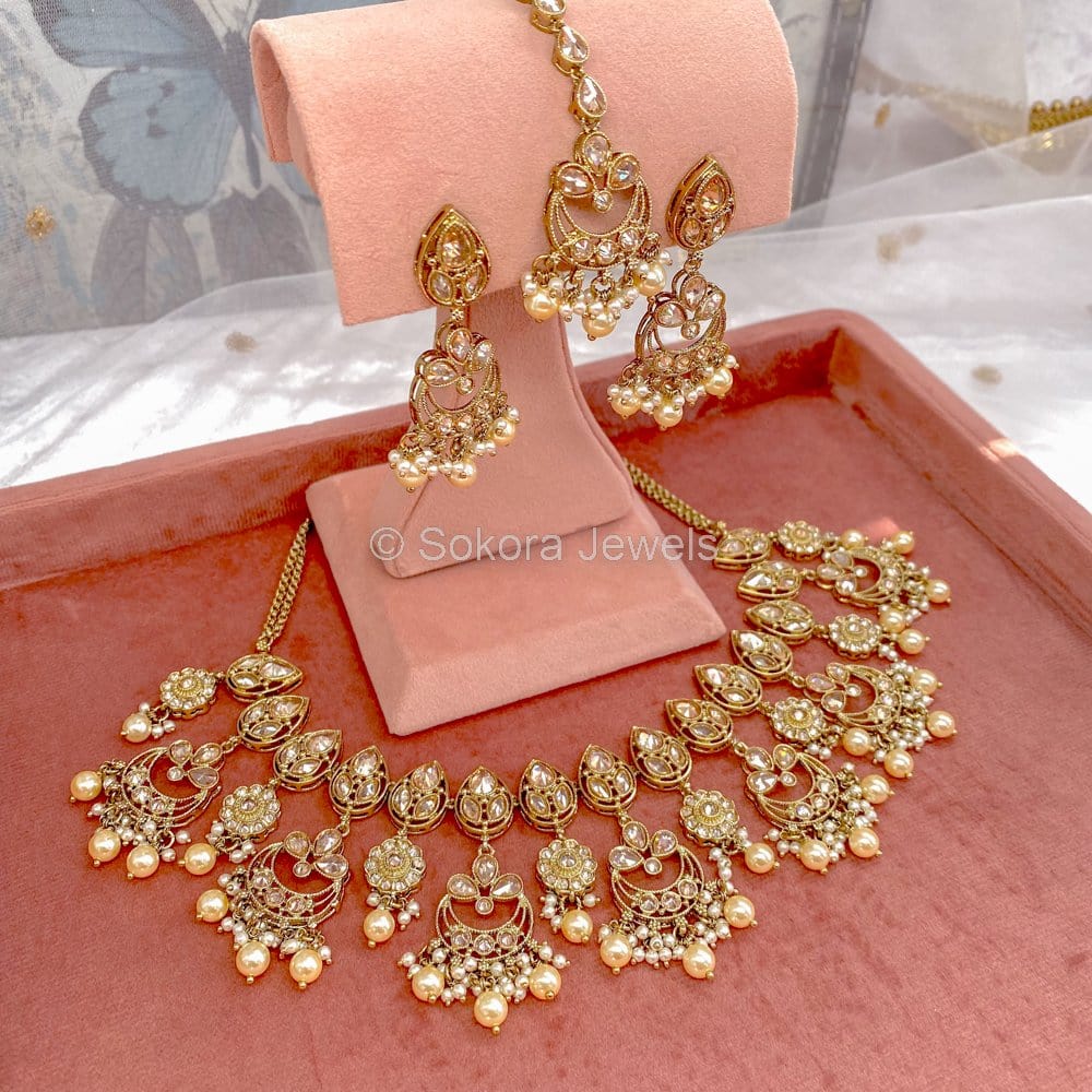 Necklace Set Sokora Jewels Reviews Necklace Set Latest Silver