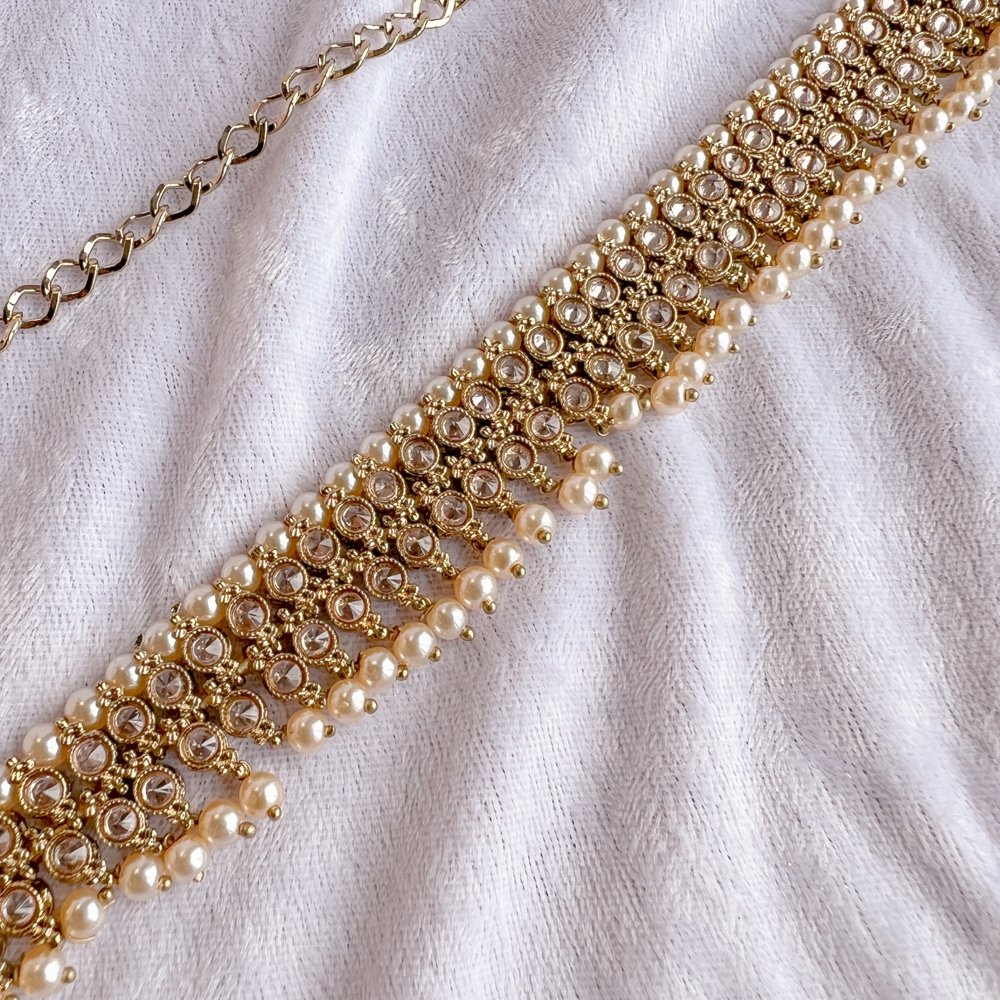 Antique Gold Waist chain - SOKORA JEWELSAntique Gold Waist chain
