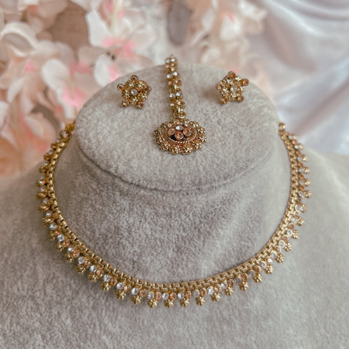 Jeevan Small Necklace set - SOKORA JEWELSJeevan Small Necklace setNECKLACE SETS