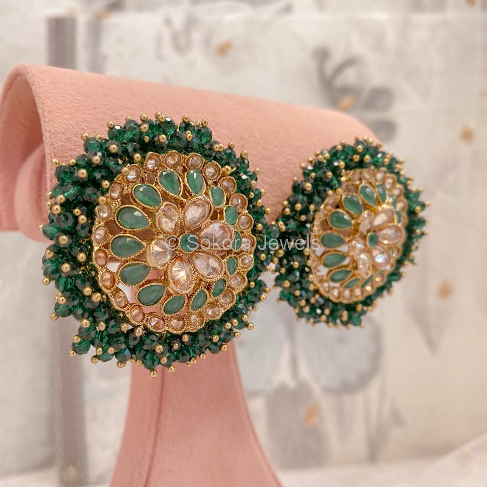 Earrings Studs and Tops - SOKORA JEWELS