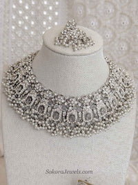 Sofia Silver Necklace Set