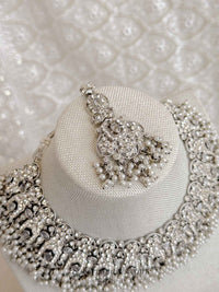 Sofia Silver Necklace Set