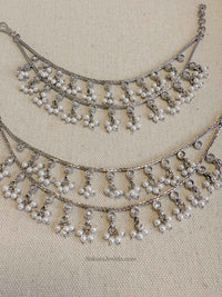 2 Line Silver Earring Chains - SOKORA JEWELS2 Line Silver Earring ChainsEARRINGS