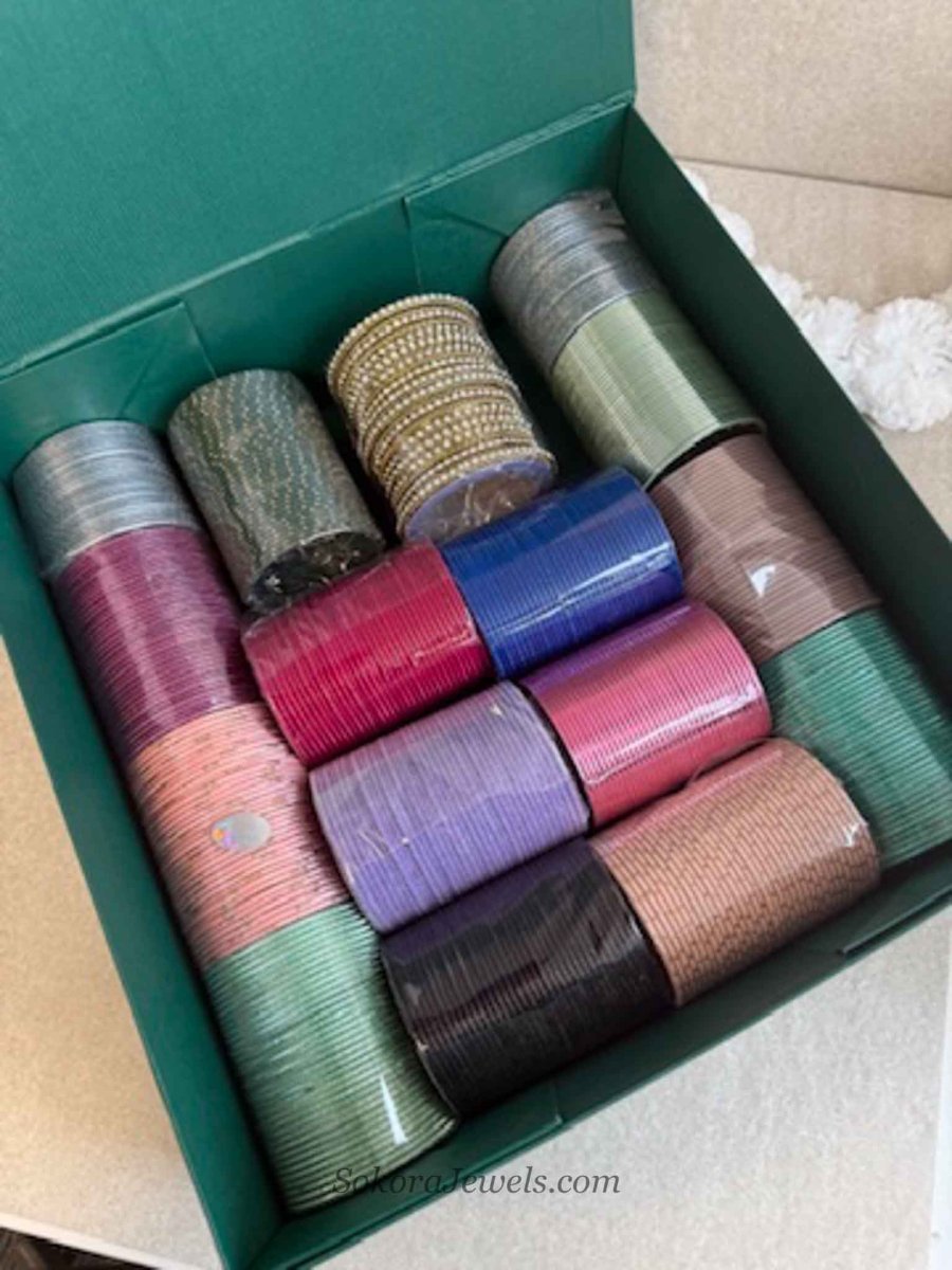 2.10 Clearance Box of Bangles - SOKORA JEWELS2.10 Clearance Box of BanglesBANGLES