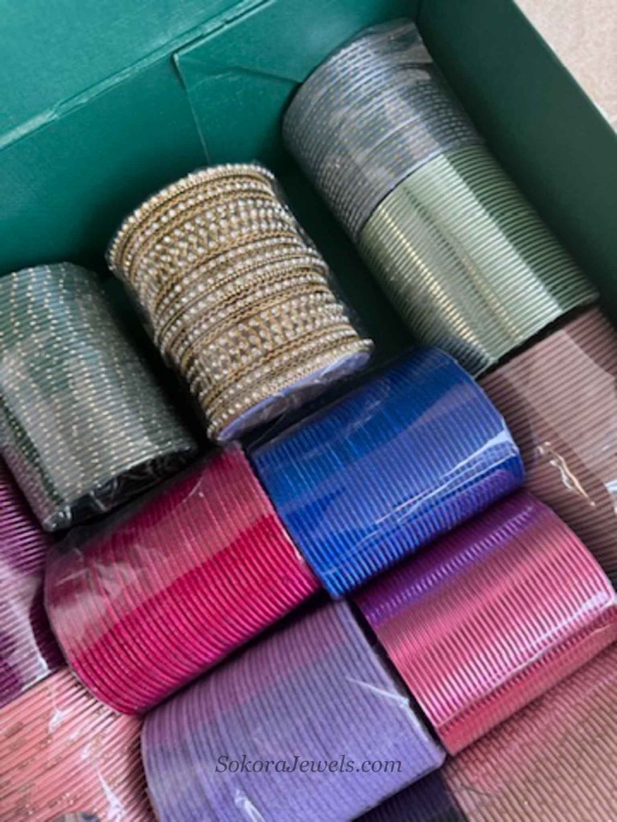 2.10 Clearance Box of Bangles - SOKORA JEWELS2.10 Clearance Box of BanglesBANGLES