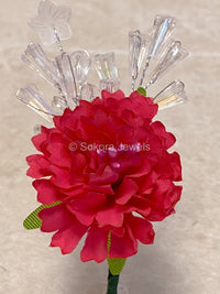 3 Pack Carnations Buttonhole Pocket Flower - 3 Colour Options - SOKORA JEWELS3 Pack Carnations Buttonhole Pocket Flower - 3 Colour Options