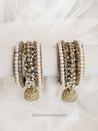 Clearance Crystal Jhumka Bangles