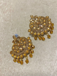 SLIGHTLY IMPERFECT: Antique Gold Earrings