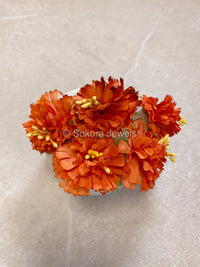 5 Piece Hair Flowers Pins - 8 Colour Options - SOKORA JEWELS5 Piece Hair Flowers Pins - 8 Colour Options