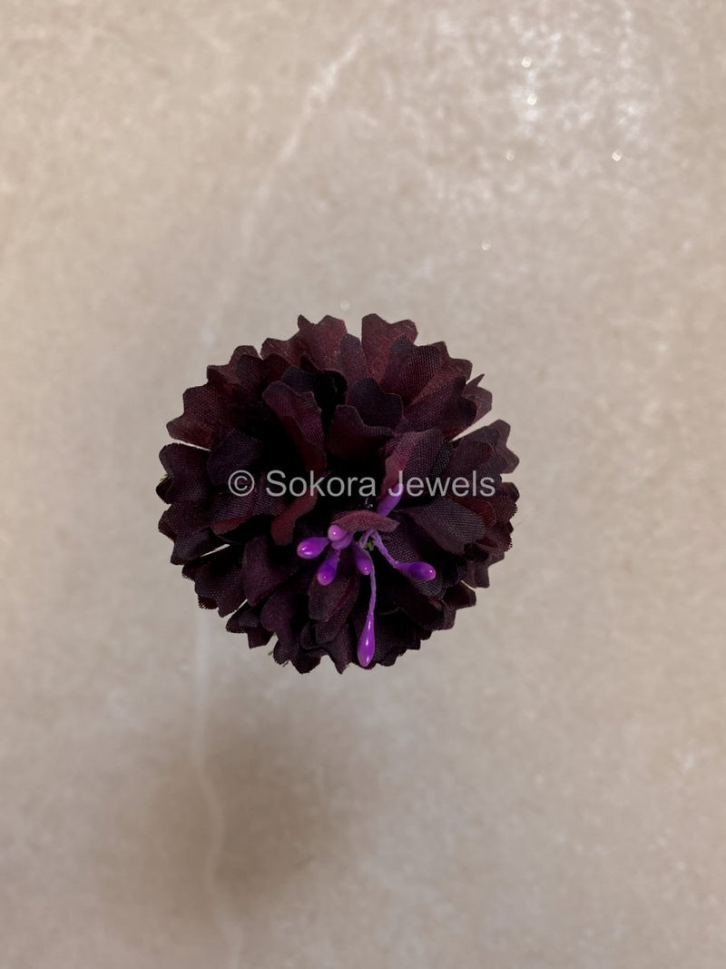 5 Piece Hair Flowers Pins - 8 Colour Options - SOKORA JEWELS5 Piece Hair Flowers Pins - 8 Colour Options