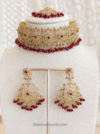 Jeevan Golden Choker set