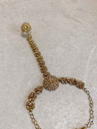 Antique Gold Hand Harness