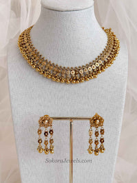 Diwali Festive Coin Necklace set