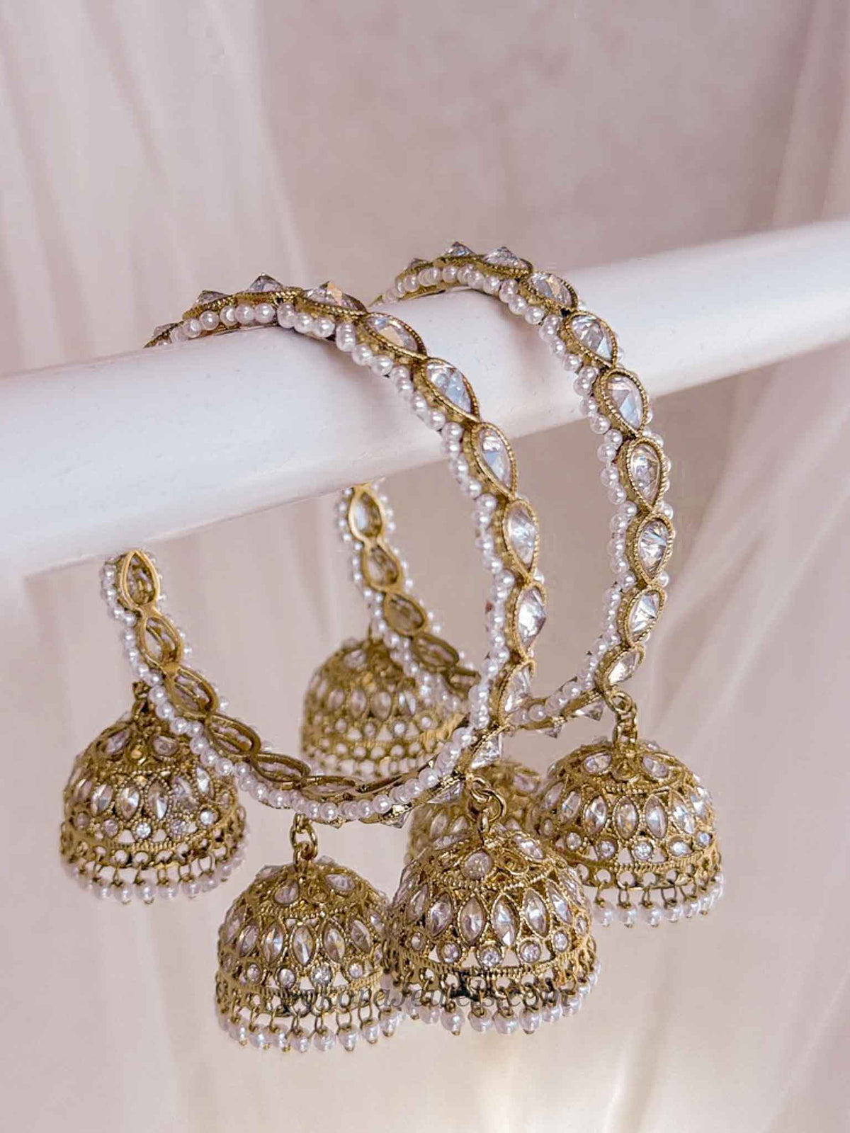 Husna Triple Jhumka Bangles