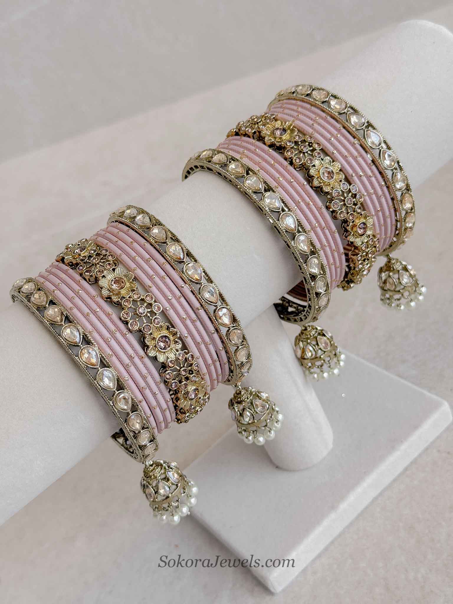 Small Nude Bangles Set