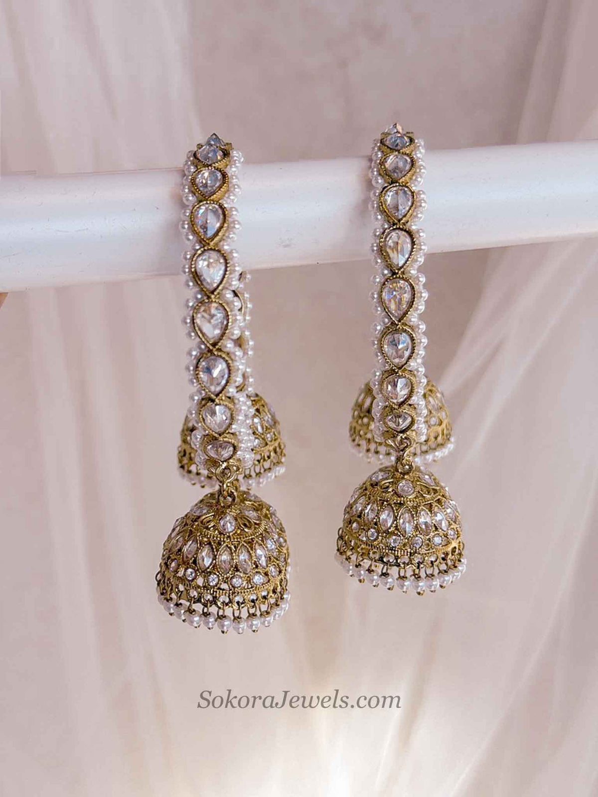 Husna Triple Jhumka Bangles