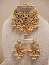 Iman Faux Kundan Choker Set