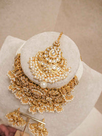 Iman Faux Kundan Choker Set