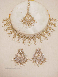 Amreen Small Pearl set
