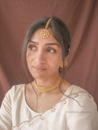 Temple Heritage Gold Choker Set