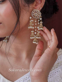 Anmol Earrings - Pearl