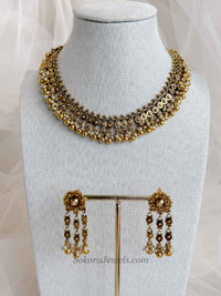 Diwali Festive Coin Necklace set