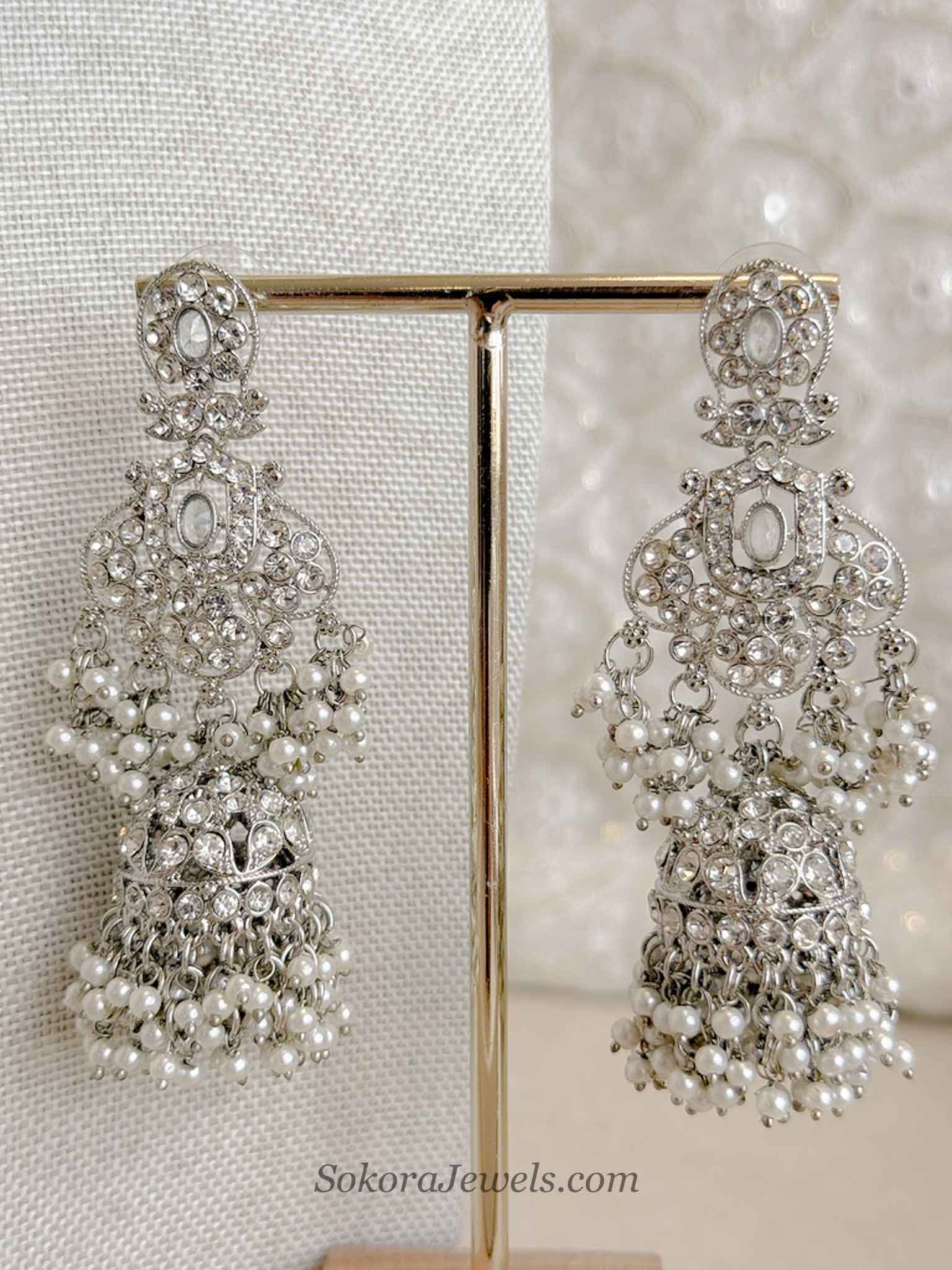 Sofia Silver Necklace Set