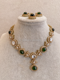 Rhea Faux Kundan Set - 15 Colours