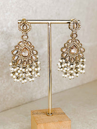 Crystal Chandelier Drop Earrings