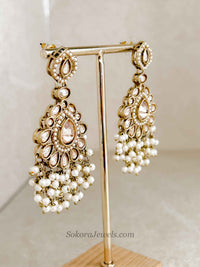 Crystal Chandelier Drop Earrings