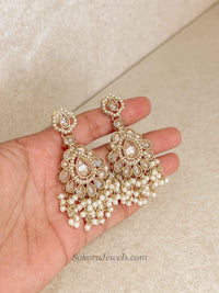 Crystal Chandelier Drop Earrings