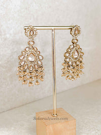 Crystal Chandelier Drop Earrings