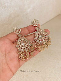 Crystal Chandelier Drop Earrings