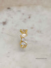 Gold & Zircon Ear Cuff