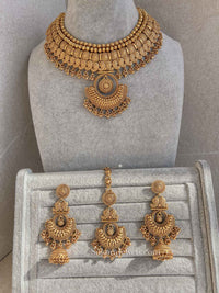 Thulashi Gold Plated Temple Set
