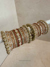 Jodhaa Luxury Bangle stack
