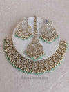 Rohini Necklace Set - Mint