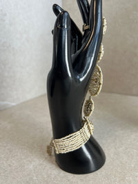 Jodhaa Bridal Hand piece - Champagne