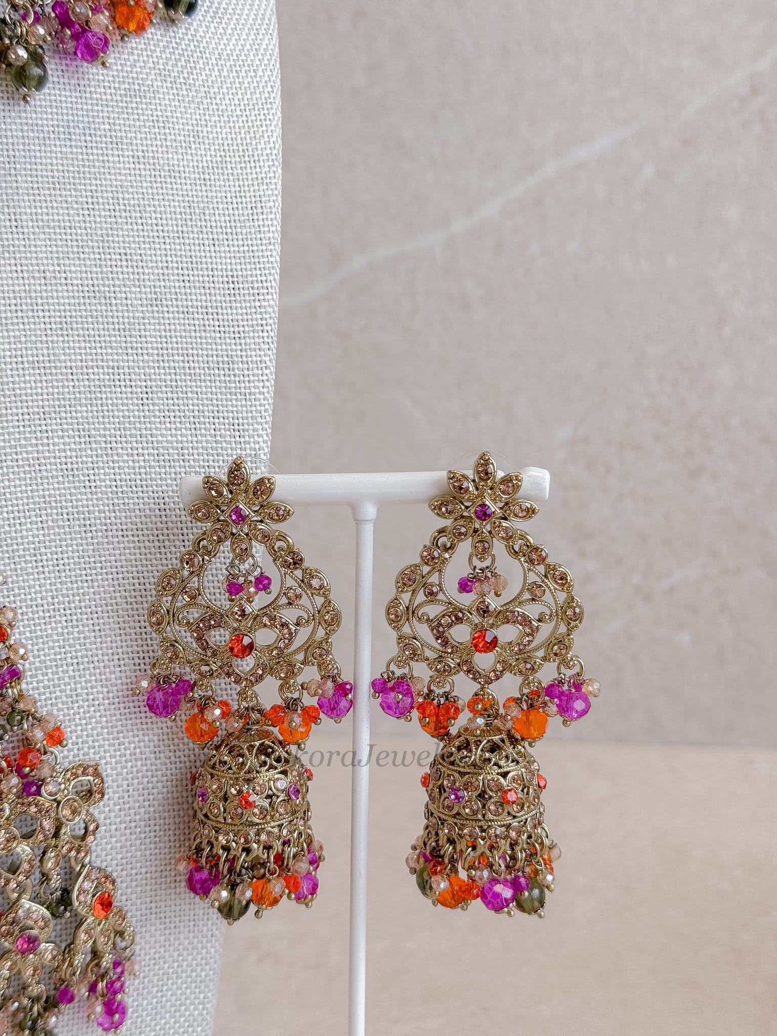 Zeba Bridal Set - Multicolour