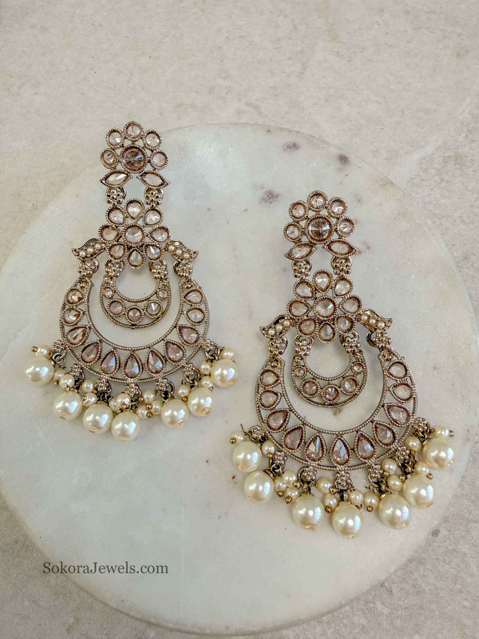 Susumna Golden Drop Earrings