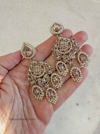 Crystal Droplet Earrings