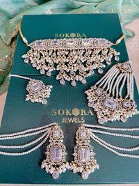Noor Mahal Pearl Bridal Choker Set