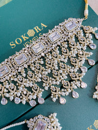 Noor Mahal Pearl Bridal Choker Set