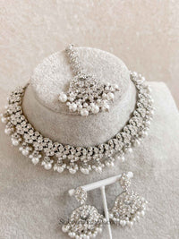 Rezwana Silver Necklace sets