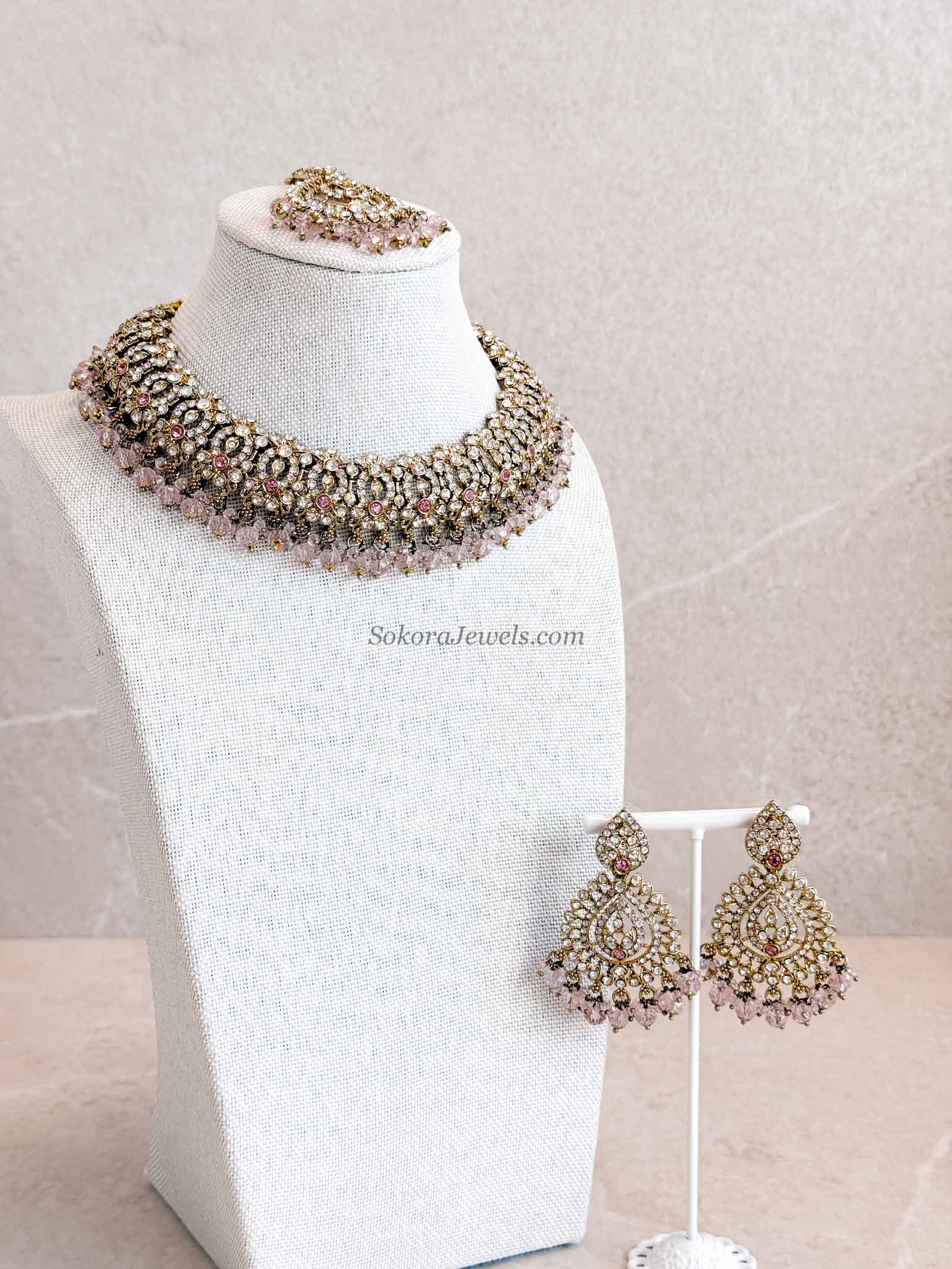 Casey Antique Gold Necklace sets