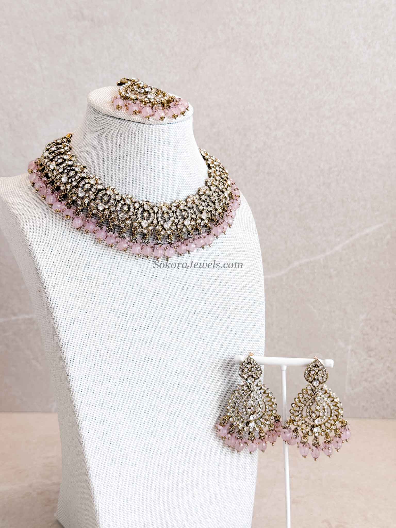 Casey Antique Gold Necklace sets