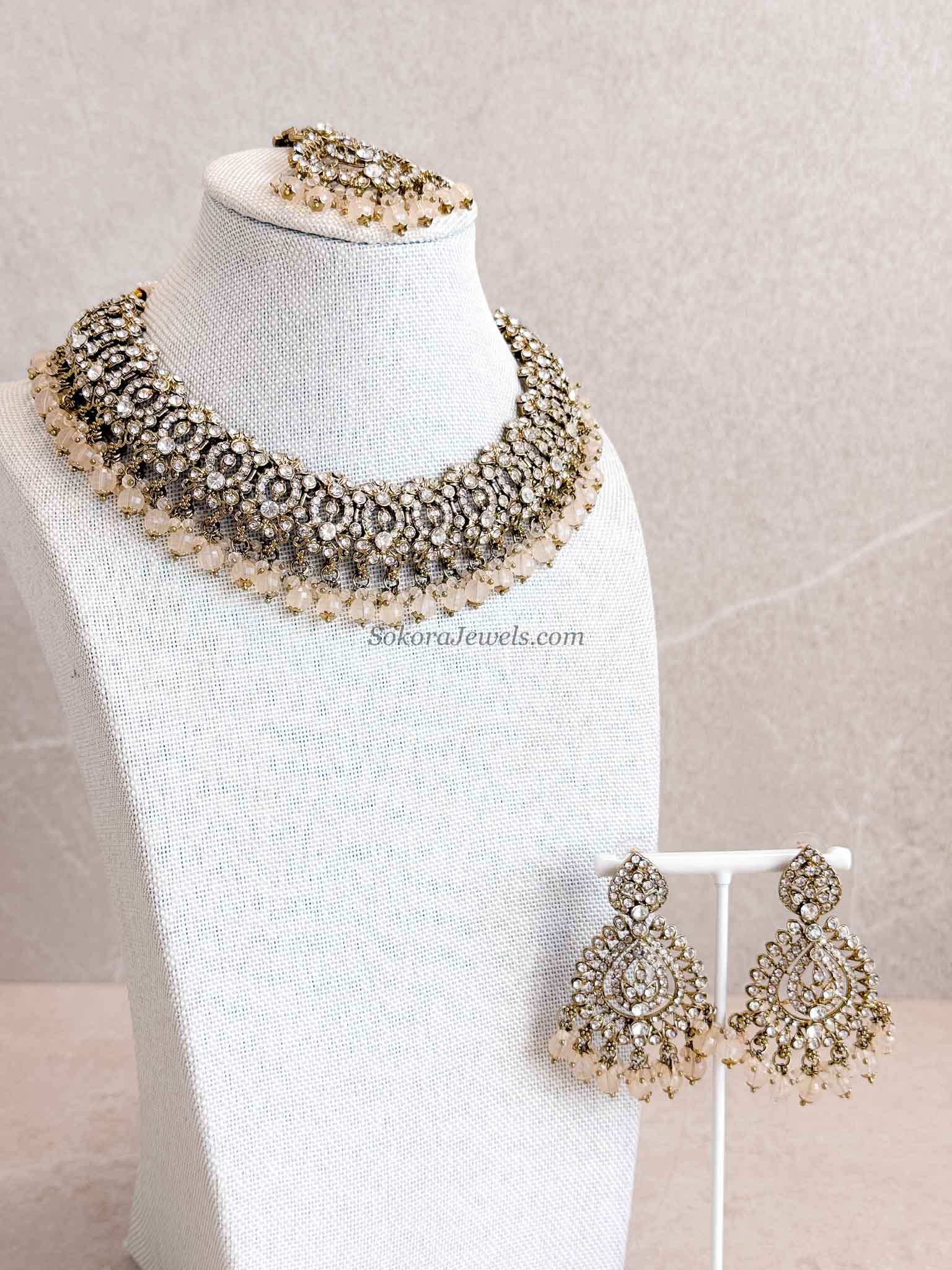 Casey Antique Gold Necklace sets