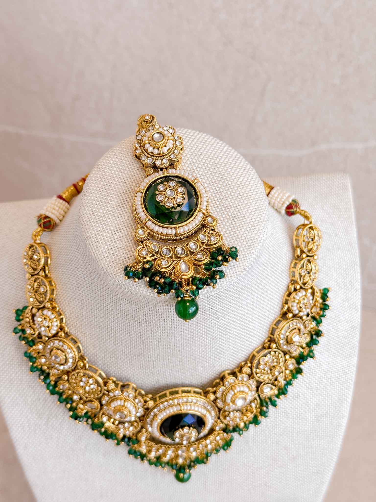Sheekha Faux Kundan Choker Set