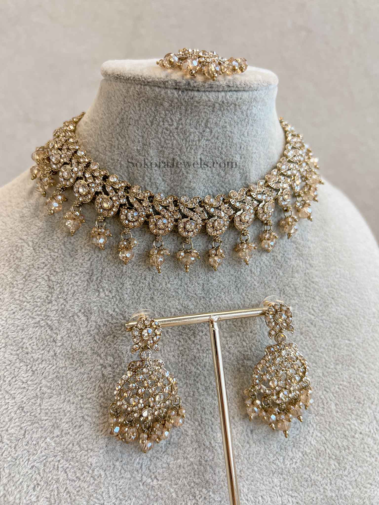 Mehak Golden Necklace sets