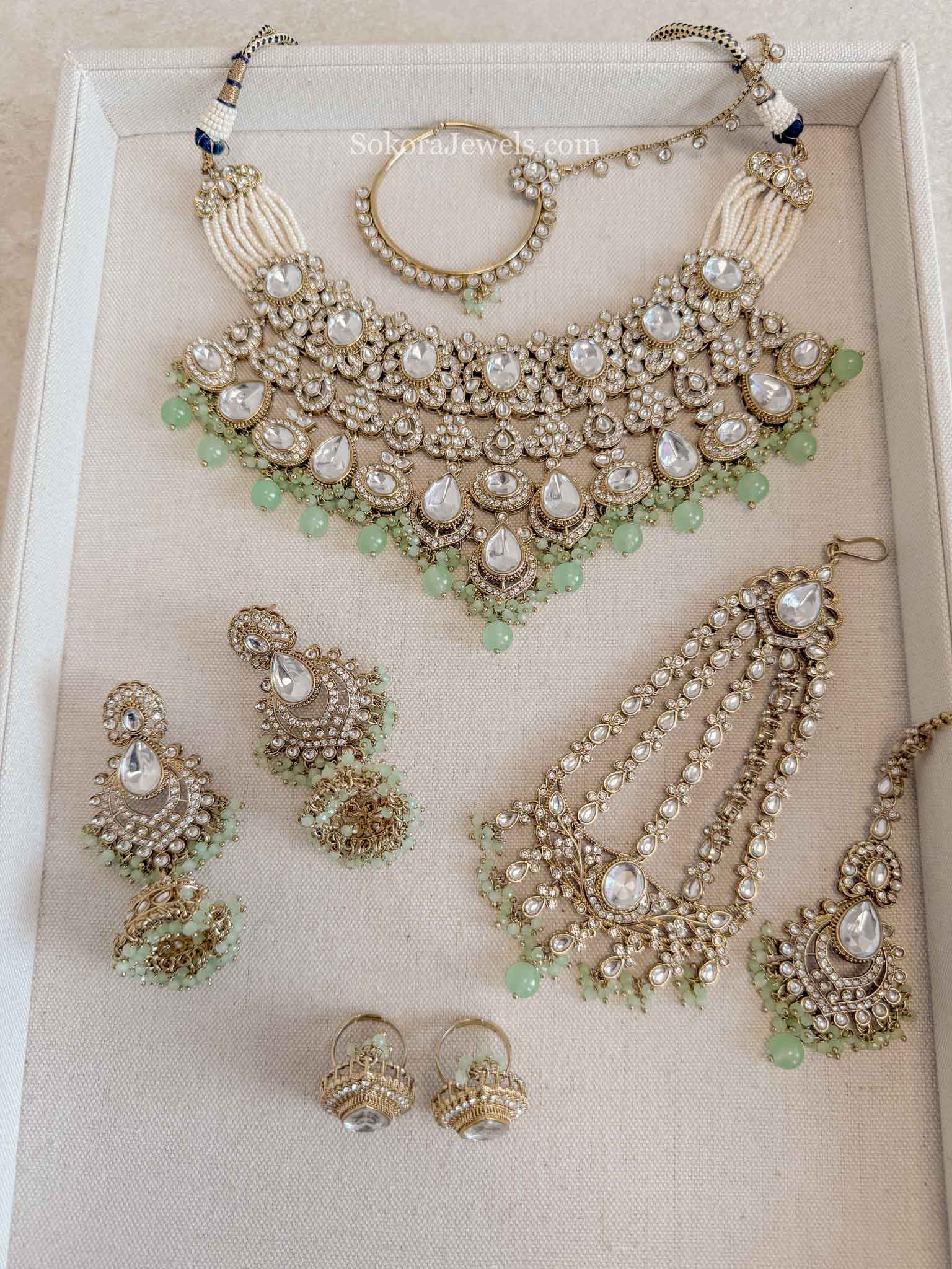 Samreen Kundan Bridal set